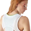 Tennis Printed Racer Top
