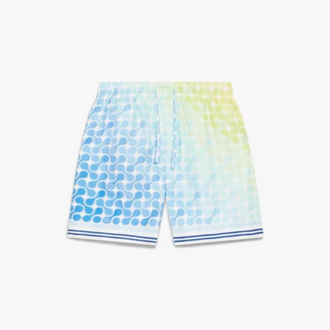 Tennis Tile Silk Shorts Tennis Tile Silk Shorts