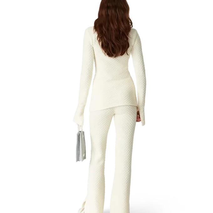Textured Knitted Shirt
