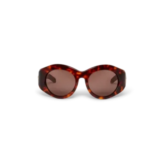Tortoiseshell Goggle Sunglasses| Casablanca Paris