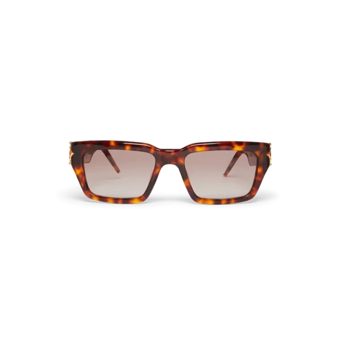 Tortoiseshell the Square Metope Sunglasses Tortoiseshell the Square Metope Sunglasses