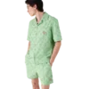 Towelling Monogram Short Sleeve Shirt Towelling Monogram Short Sleeve Shirt