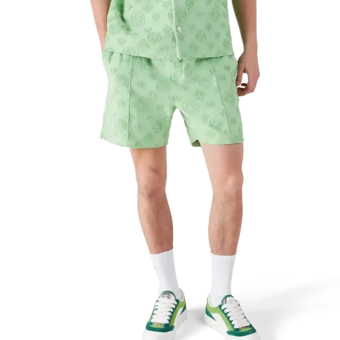 Towelling Monogram Shorts Towelling Monogram Shorts