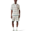 Tuck Stitch Short Sleeve Polo Shirt Tuck Stitch Short Sleeve Polo Shirt