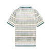 Tuck Stitch Short Sleeve Polo Shirt Tuck Stitch Short Sleeve Polo Shirt