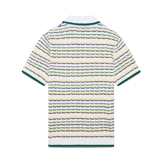 Tuck Stitch Short Sleeve Polo Shirt Tuck Stitch Short Sleeve Polo Shirt