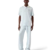 Velour Short Sleeve Polo Shirt Velour Short Sleeve Polo Shirt