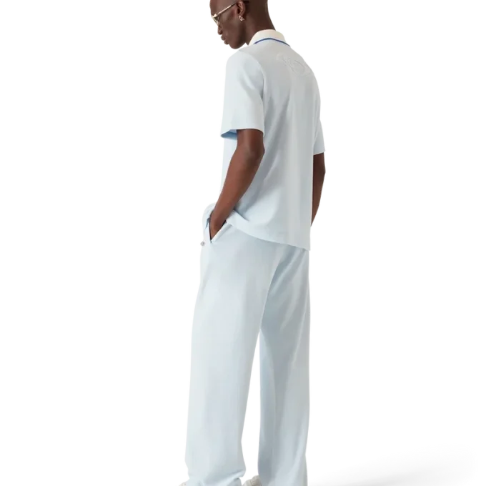 Velour Short Sleeve Polo Shirt Velour Short Sleeve Polo Shirt