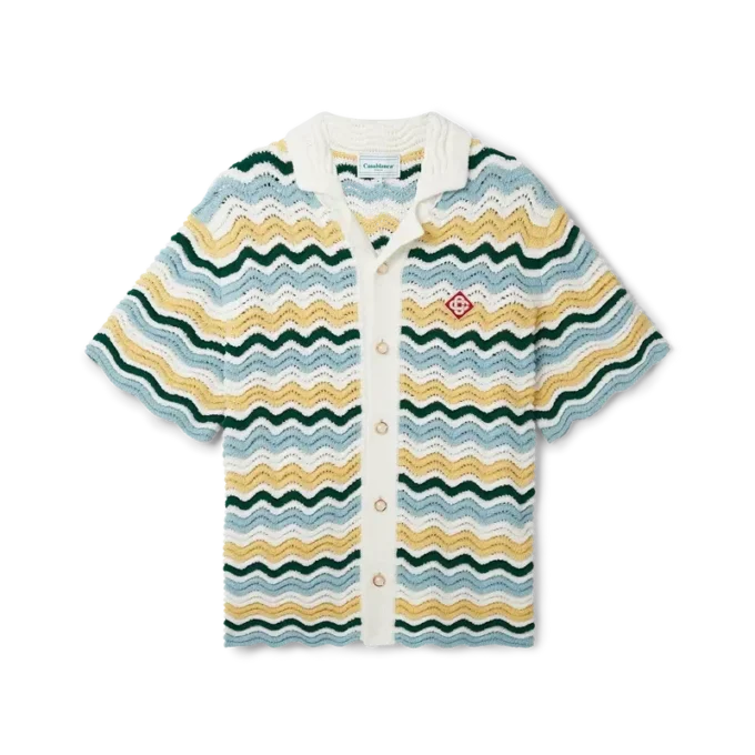Wavy Boucle Shirt