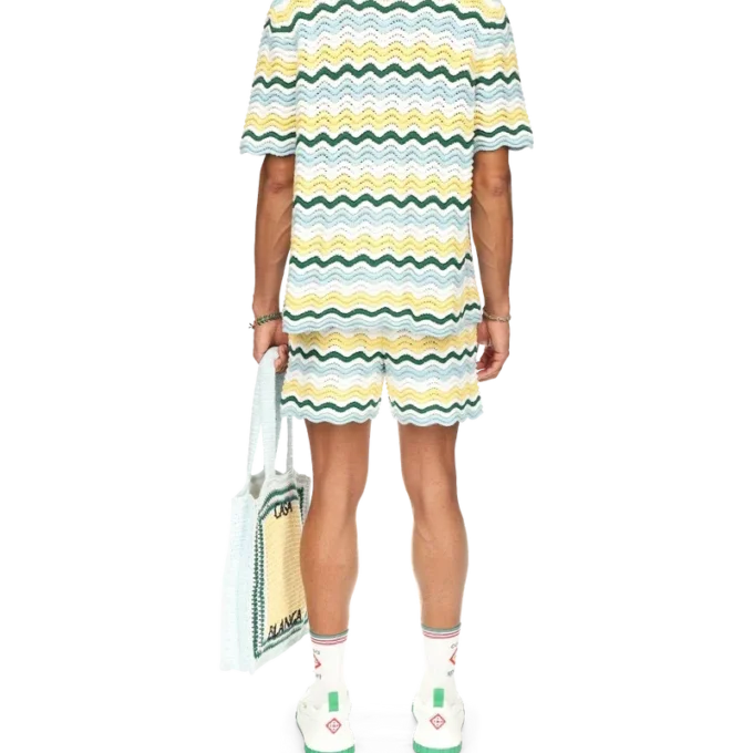 Wavy Boucle Shirt