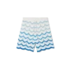 Wavy Gradient Crochet Shorts Wavy Gradient Crochet Shorts