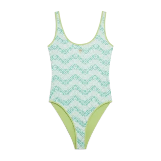 Wavy Monogram Swimsuit Wavy Monogram Swimsuit
