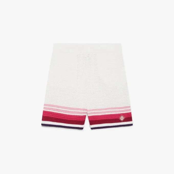 White Crochet Shorts White Crochet Shorts