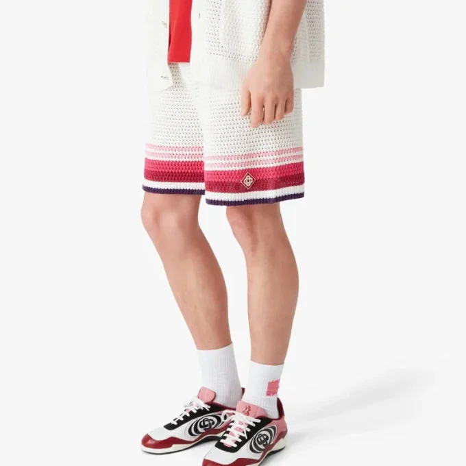 White Crochet Shorts White Crochet Shorts