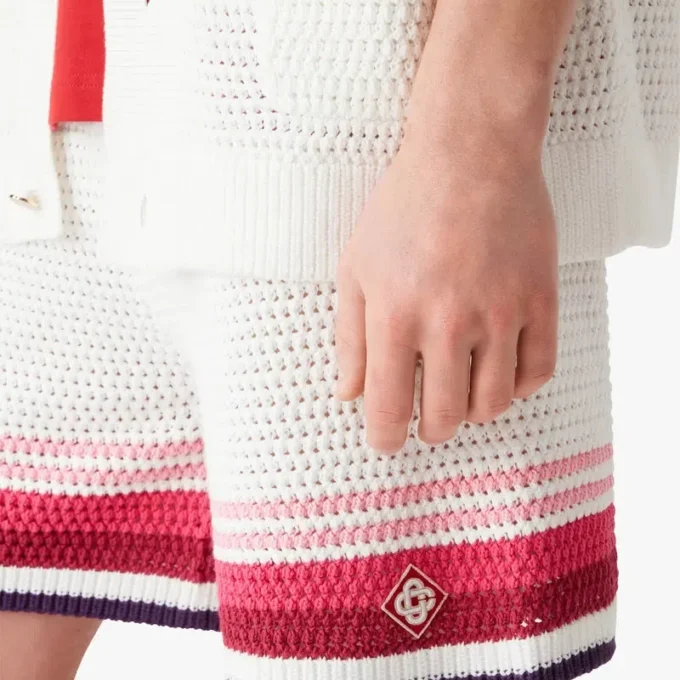 White Crochet Shorts White Crochet Shorts