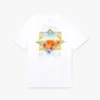 White Flower Court Icon Short Sleeve T-Shirt