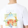 White Flower Court Icon Short Sleeve T-Shirt