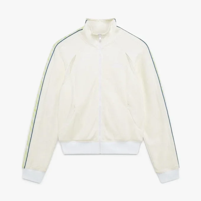 White Laurel Track Zip Jacket White Laurel Track Zip Jacket