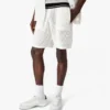 White Mesh Shorts