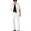 White Monogram Chino Trousers White Monogram Chino Trousers