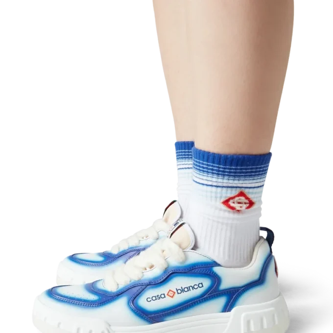 Women’s Court Blue Fade Sneaker