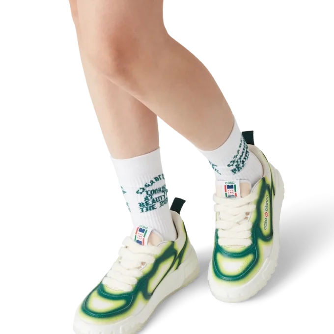 Women’s Court Green Fade Sneaker