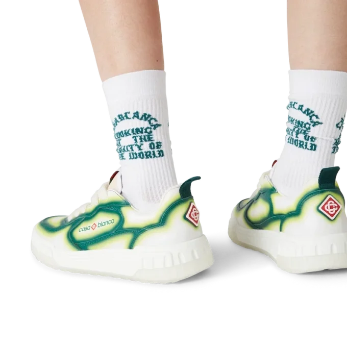Women’s Court Green Fade Sneaker