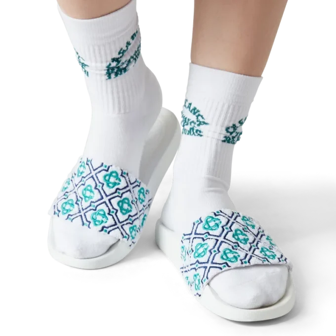 Women’s Monogram Towelling Slider