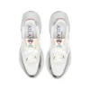 Mens Atlantis White & Chrome Sneaker Mens Atlantis White & Chrome Sneaker