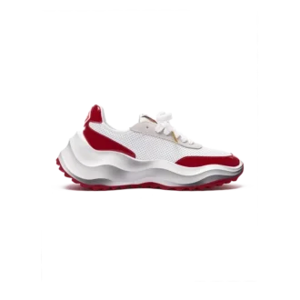Womens Atlantis White & Haute Red Sneaker Womens Atlantis White & Haute Red Sneaker