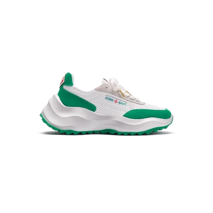 Mens Atlantis White & Tennis Green Sneaker Mens Atlantis White & Tennis Green Sneaker