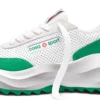 Mens Atlantis White & Tennis Green Sneaker Mens Atlantis White & Tennis Green Sneaker