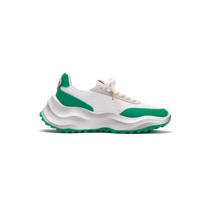 Mens Atlantis White & Tennis Green Sneaker Mens Atlantis White & Tennis Green Sneaker