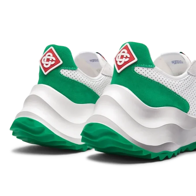 Mens Atlantis White & Tennis Green Sneaker Mens Atlantis White & Tennis Green Sneaker