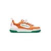 Mens Court Orange & White Sneaker Mens Court Orange & White Sneaker