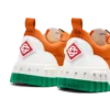 Mens Court Orange & White Sneaker Mens Court Orange & White Sneaker