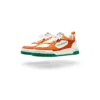 Mens Court Orange & White Sneaker Mens Court Orange & White Sneaker