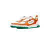Mens Court Orange & White Sneaker Mens Court Orange & White Sneaker