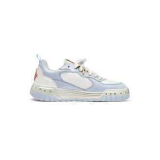 Mens Court White & Powder Blue Sneaker