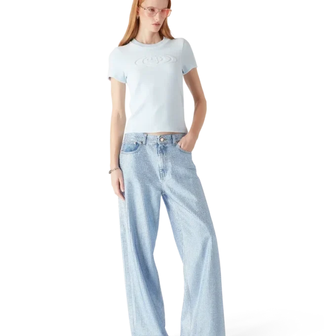 Womens Velour Short Sleeve T-Shirt Womens Velour Short Sleeve T-Shirt