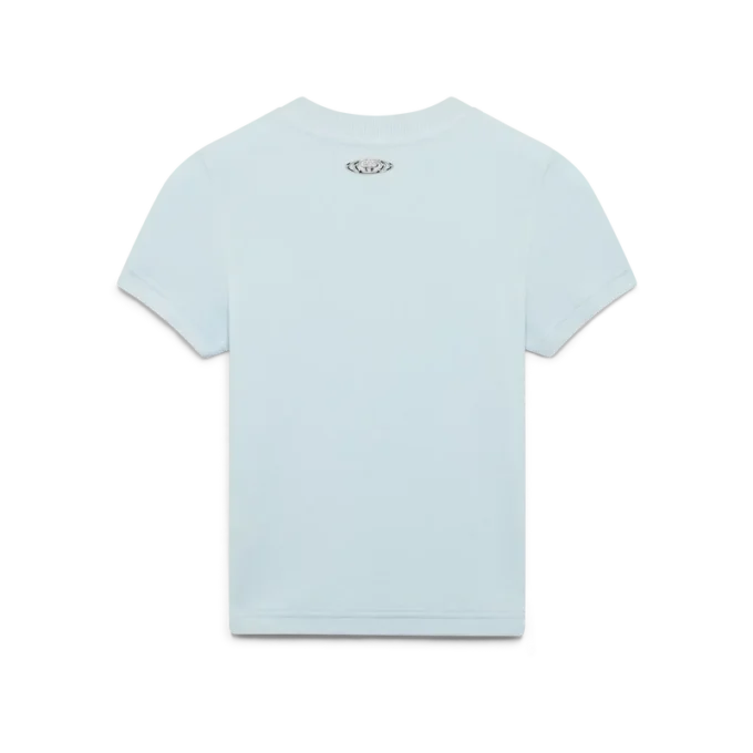 Womens Velour Short Sleeve T-Shirt Womens Velour Short Sleeve T-Shirt