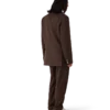 Wool Pleated Tailored Trousers