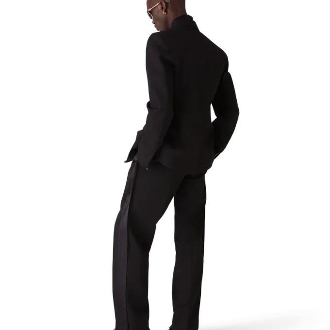 Wool Double Breasted Jacket