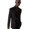 Wool Double Breasted Jacket