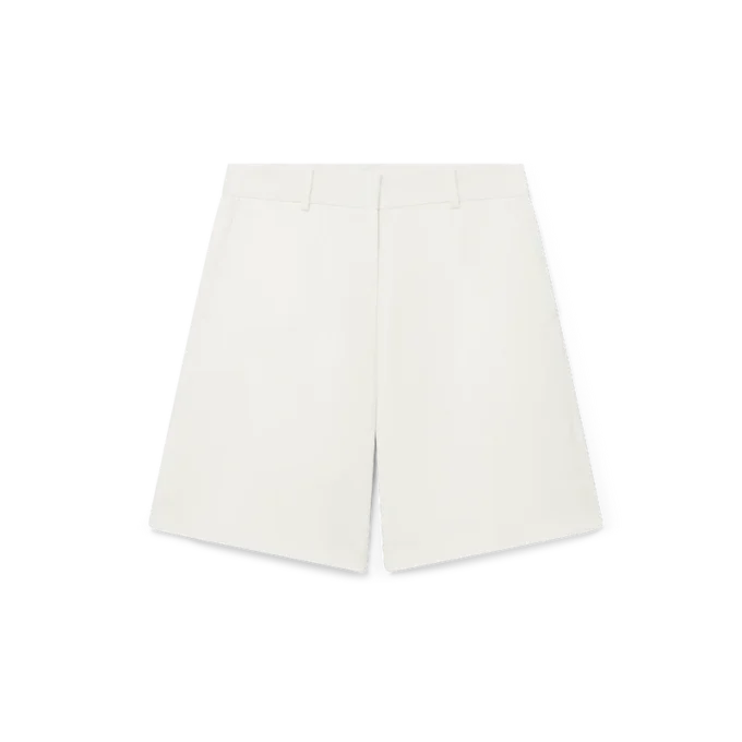 Wool Relaxed Tailored Shorts Wool Relaxed Tailored Shorts