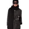 Wool Rib Ski Scarf