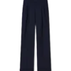 Wool Tailored Pleated Trousers
