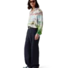 Wool Tailored Pleated Trousers
