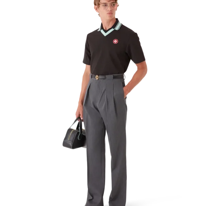 Wool Tailoring Belt Loop Trousers