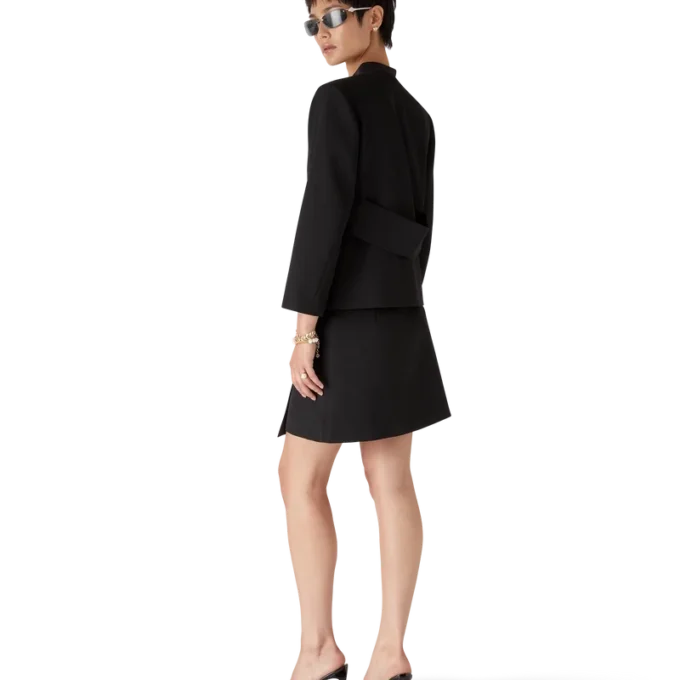 Wool Tailoring Wrap Skirt Wool Tailoring Wrap Skirt